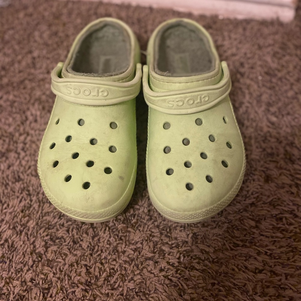 Crocs light Green Clogs